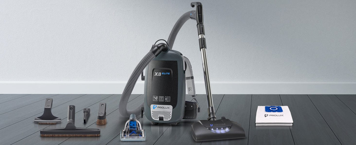 Prolux X8 Elite Backpack Vacuum with Power Nozzle