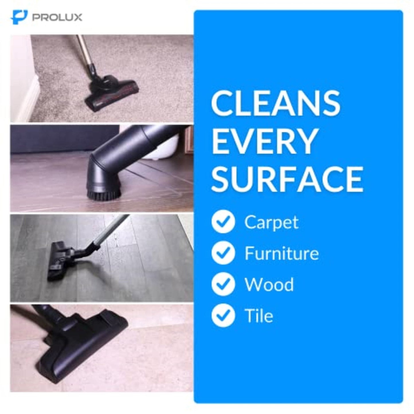 Demo Model Prolux Tritan HEPA Canister Vacuum