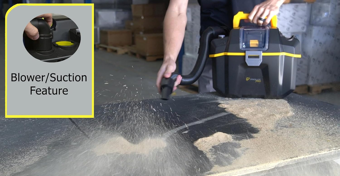 Prolux Surge Cordless Commercial Wet/Dry Tool & Travel Vacuum