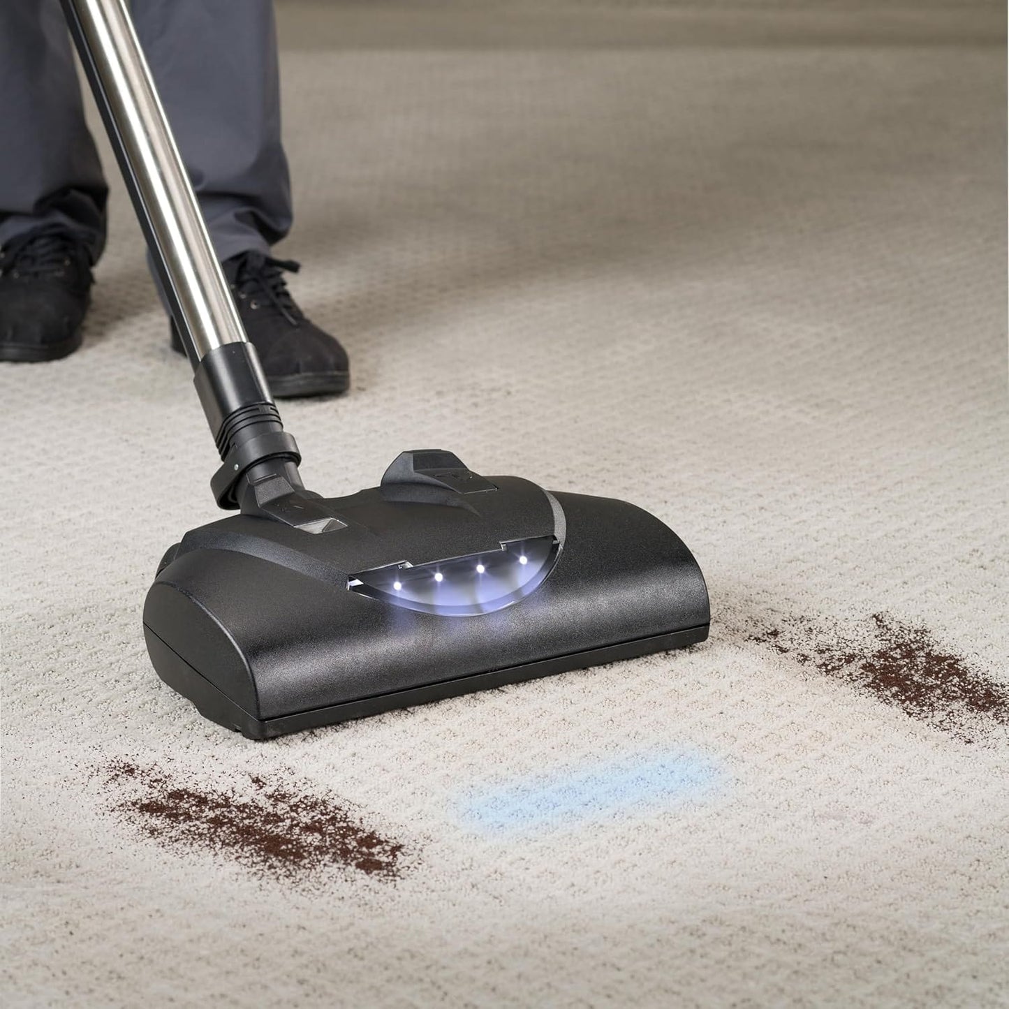 Premium Prolux 35 ft Universal Central Vacuum Hose Kit With Wessel Werk Power Nozzle