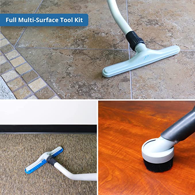 Powerful Lightweight Prolux PLC10 10qt Backpack Vacuum w/ 1 1/2" Tool Kit and 5 YR Warranty