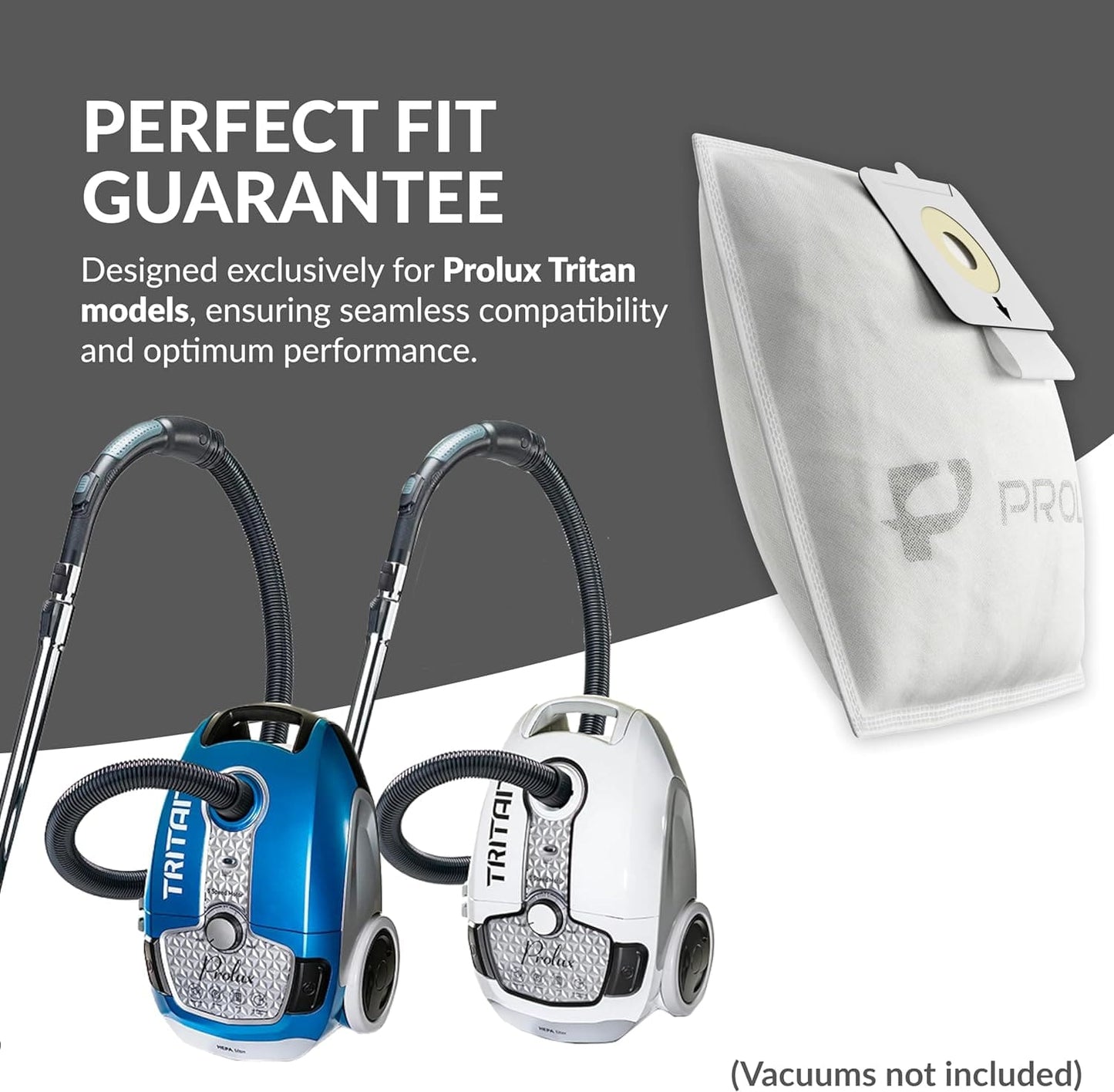 New 10 pack of Bags for Prolux Tritan Vacuum Cleaner