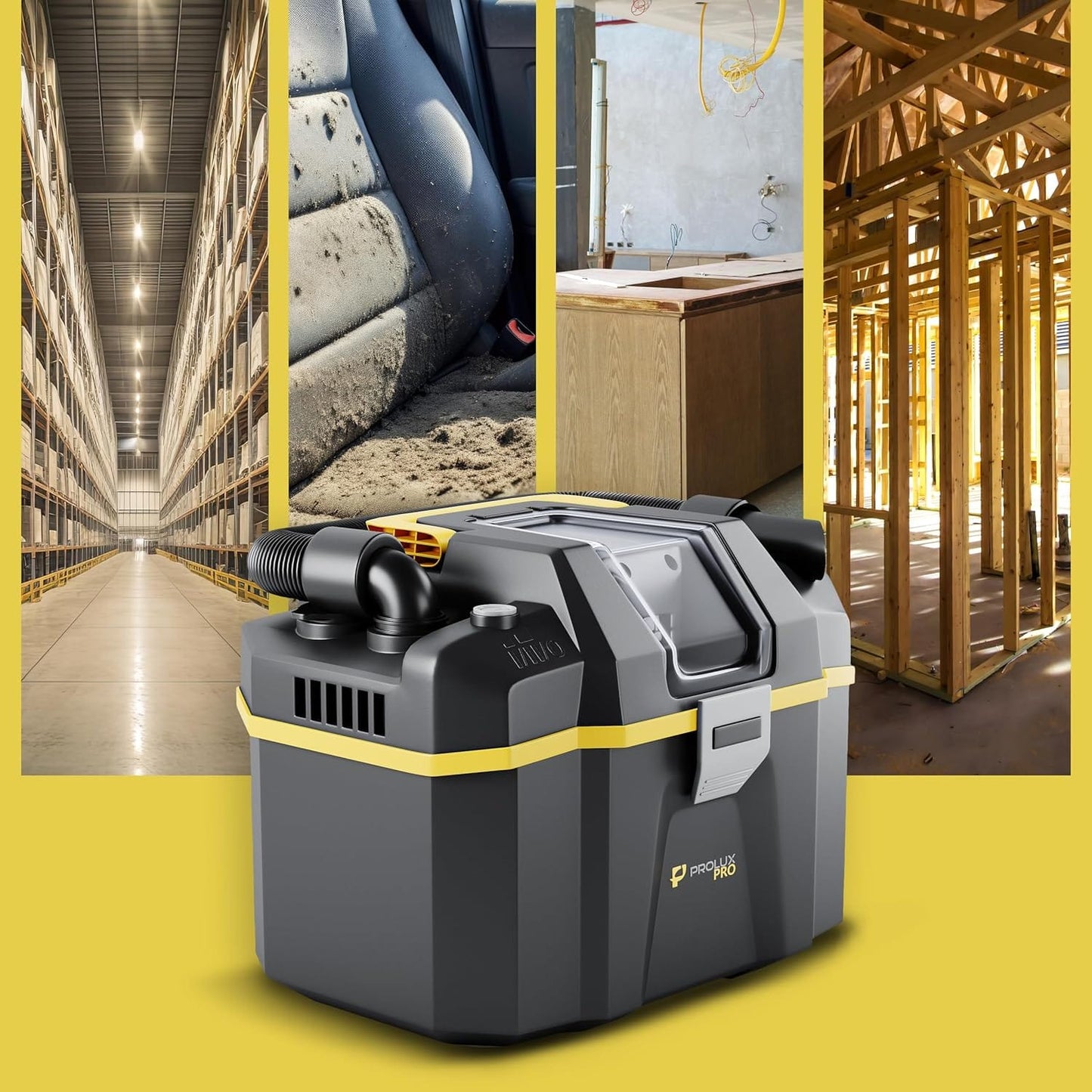 Prolux Surge Cordless Commercial Wet/Dry Tool & Travel Vacuum