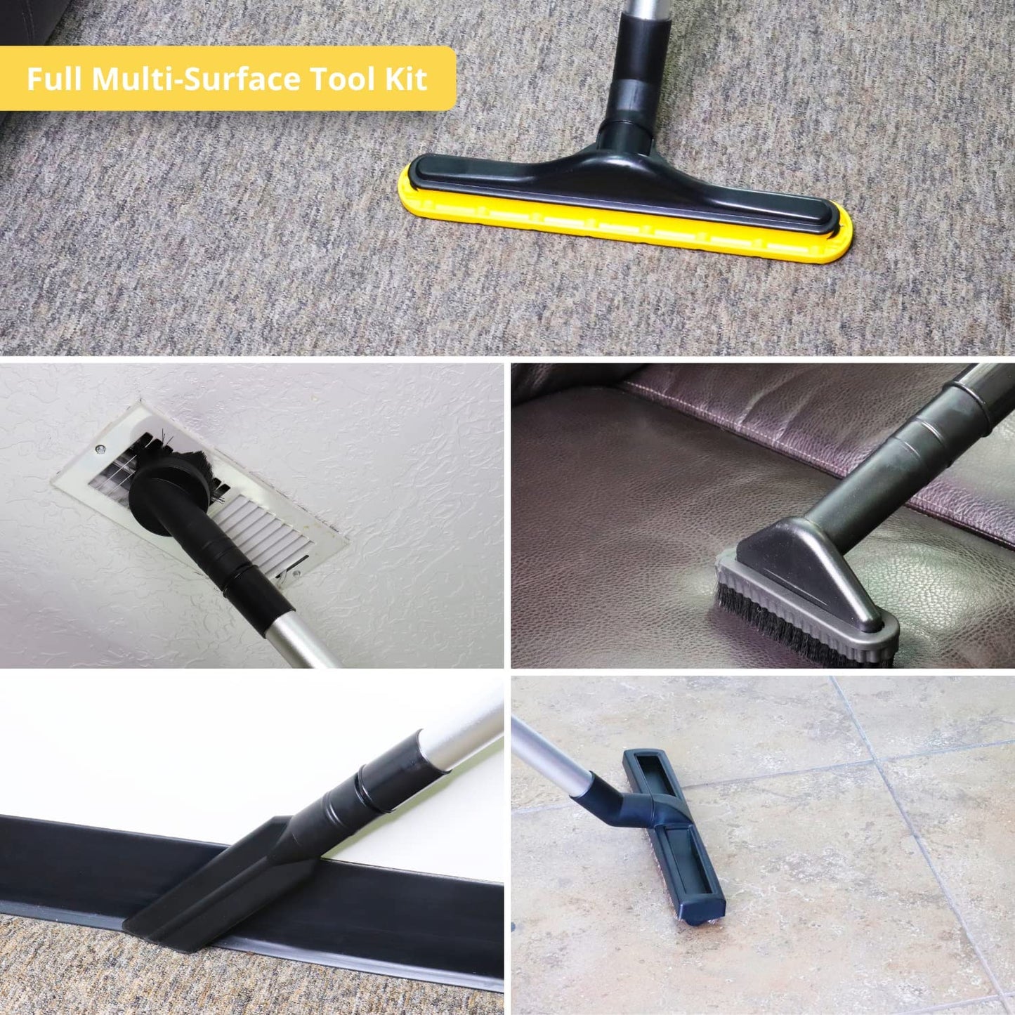 Prolux PLCX8P Pro Commercial Backpack Vacuum w/ Deluxe 1 1/2" Tool Kit