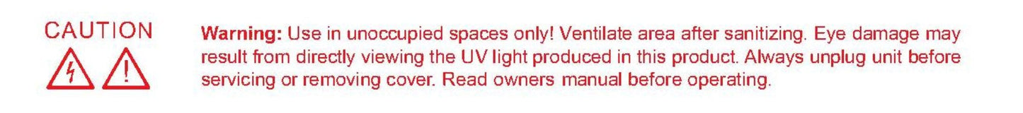 New Comfort Large Odor Eliminating Blue Commercial Ozone Generator by Prolux