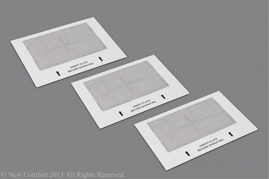 3 Pack of Large Ozone Plate for Commercial Air Purifier