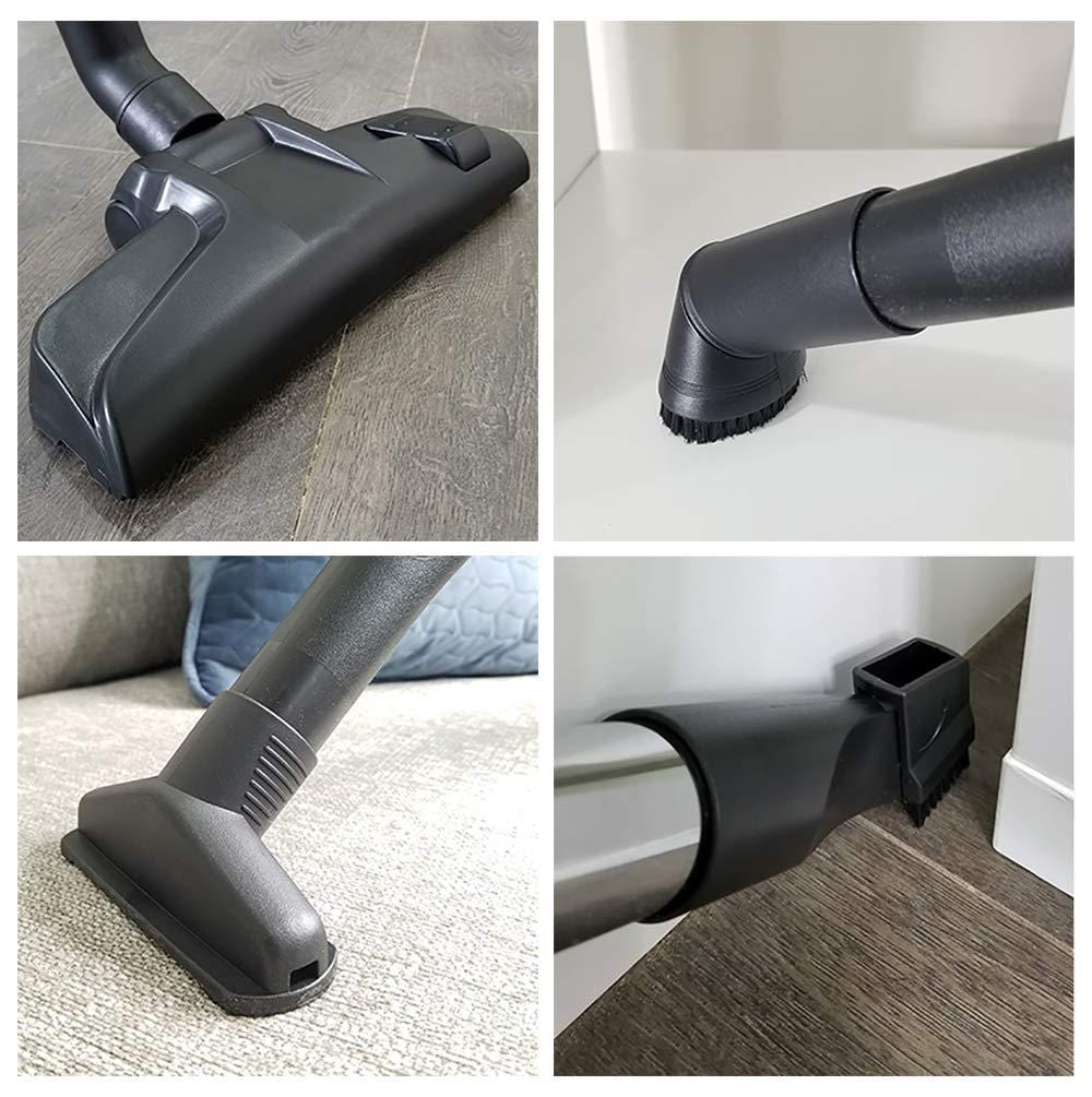 Powerful Prolux Tritan Canister Vacuum with Sealed HEPA Filtration and 12 Amp Motor