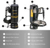 Powerful Lightweight Prolux PLC10 10qt Backpack Vacuum w/ 1 1/2" Tool Kit and 5 YR Warranty