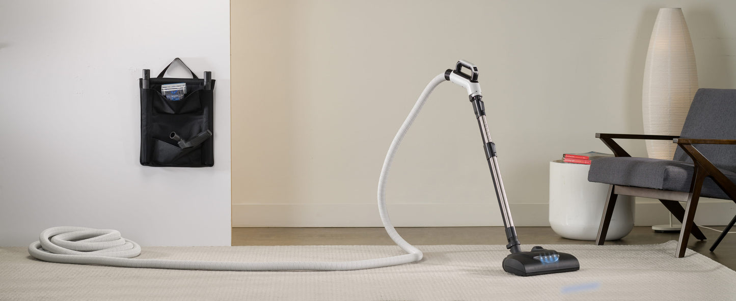 Prolux CV12000 Central Vacuum Unit System with Prolux Electric Hose Power Nozzle Kit and 10 Year Warranty