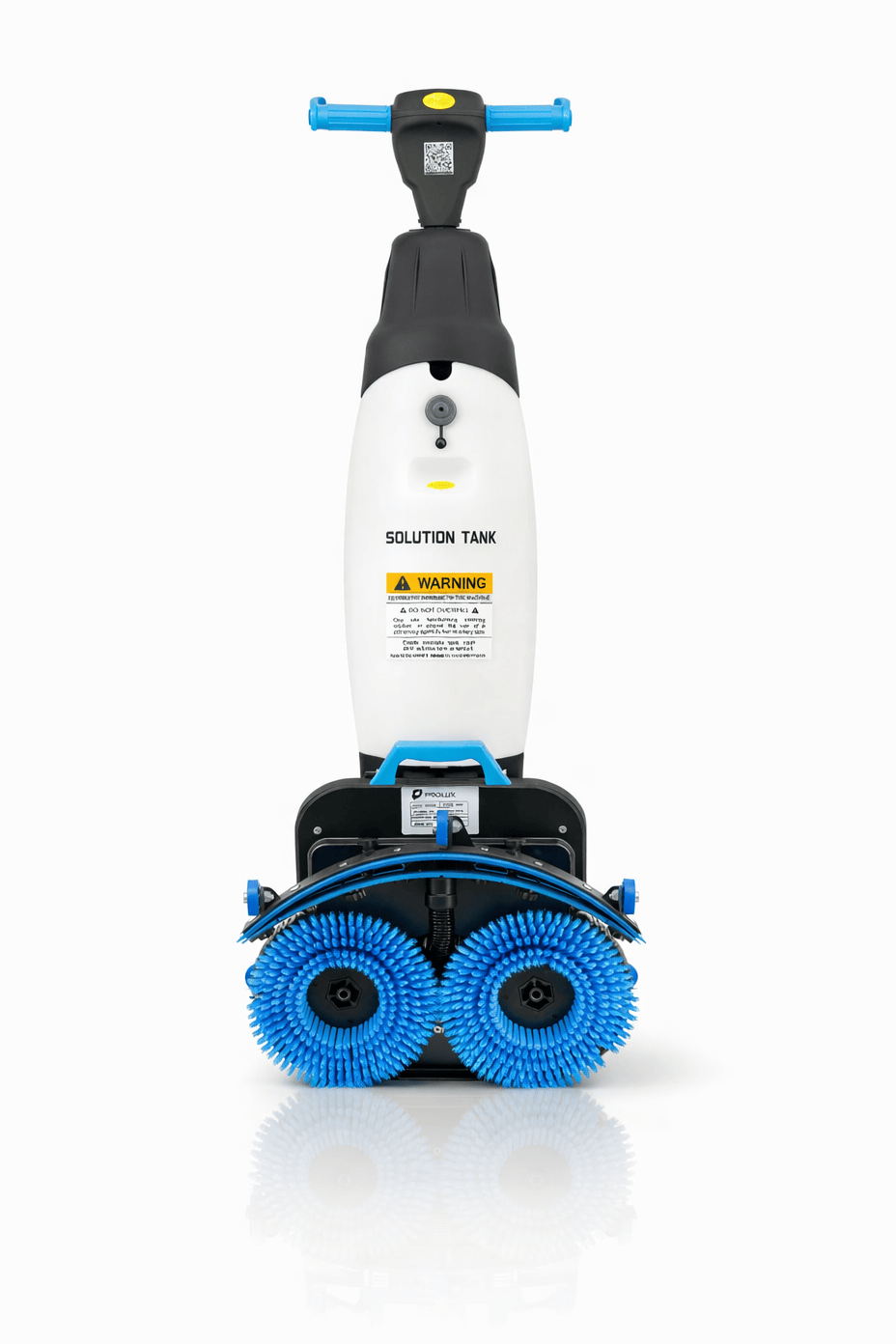 Prolux PLCC430BN Cordless Commercial Micro Dual Brush Floor Cleaner, Scrubber and Buffer