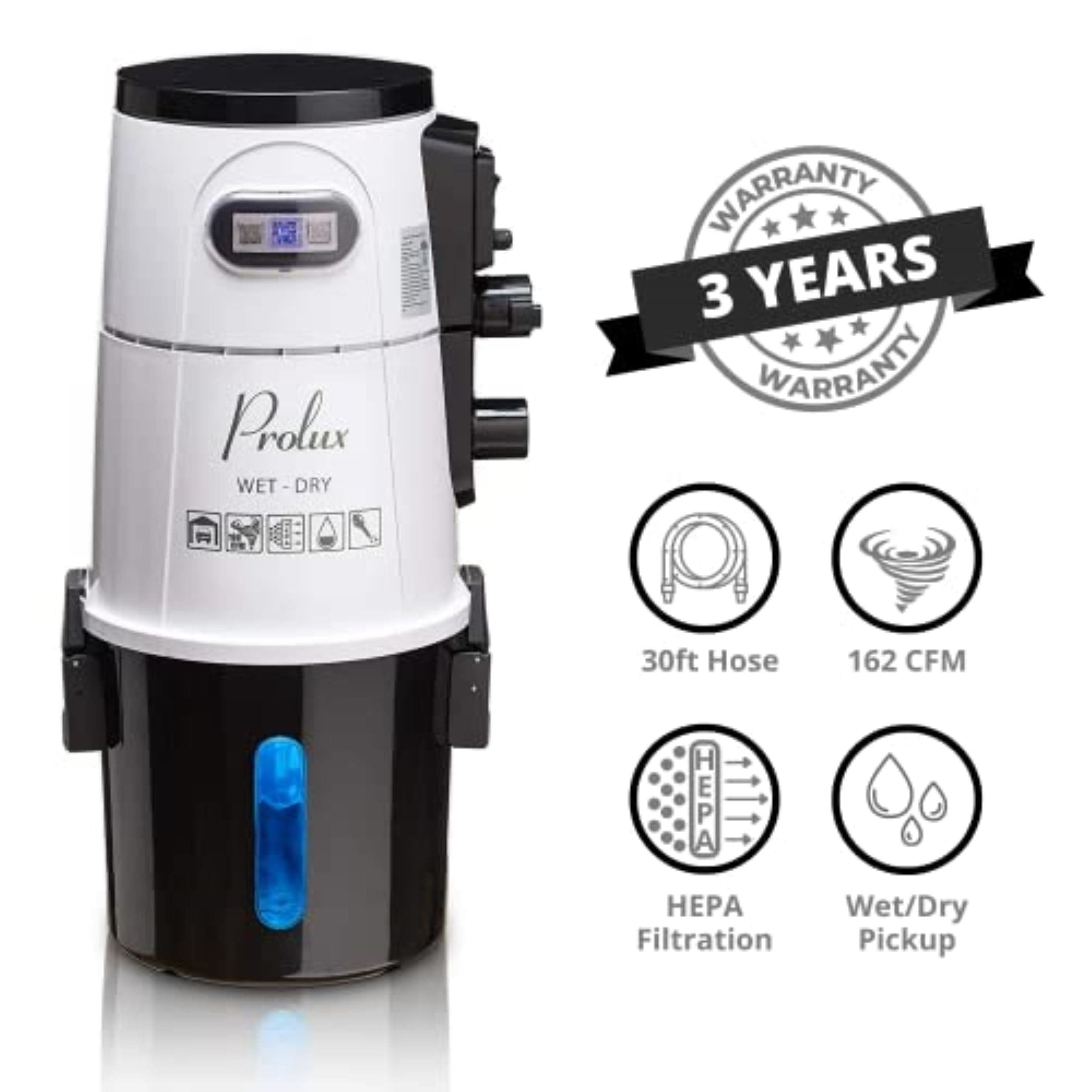 Prolux LITE Wet Dry Garage Shop Vacuum Vac Vacuum, Shampooer, Sprayer