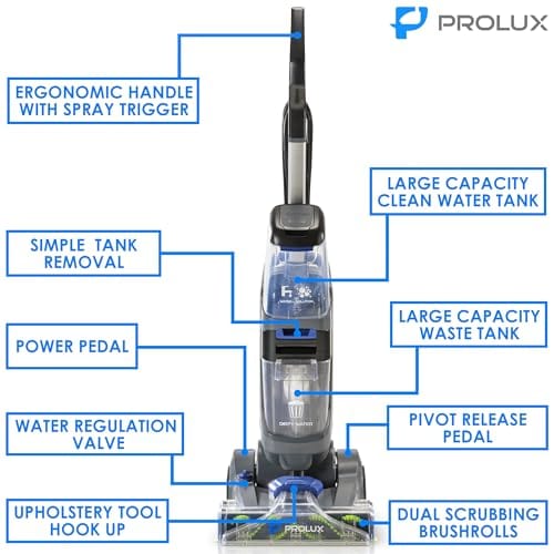 Prolux Upright Carpet and Upholstery Shampooer