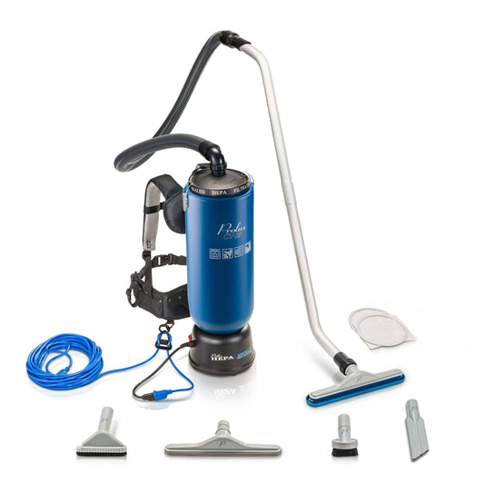 Prolux PLC10BL 10qt Commercial Backpack Vacuum with 5 year warranty