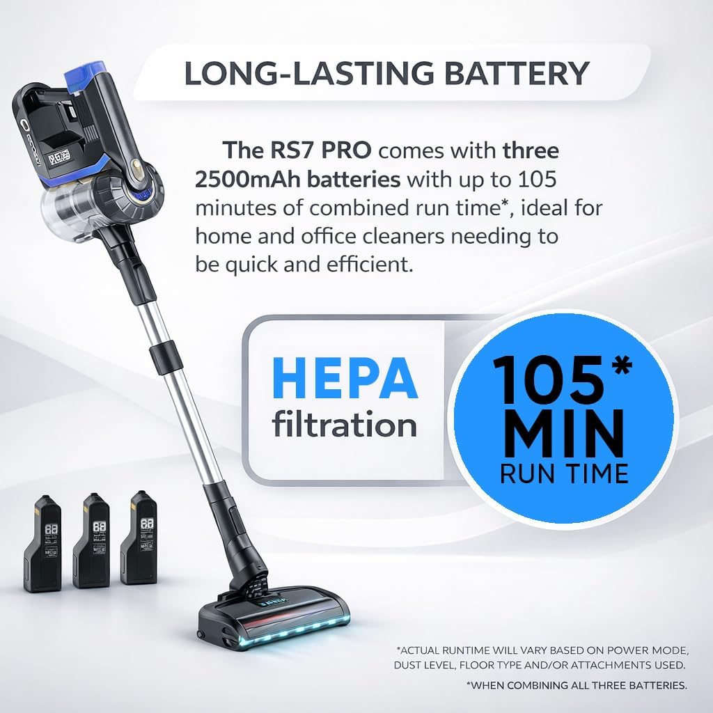 Prolux RS7 PRO Cordless Handheld Stick Vacuum – Prolux Cleaners