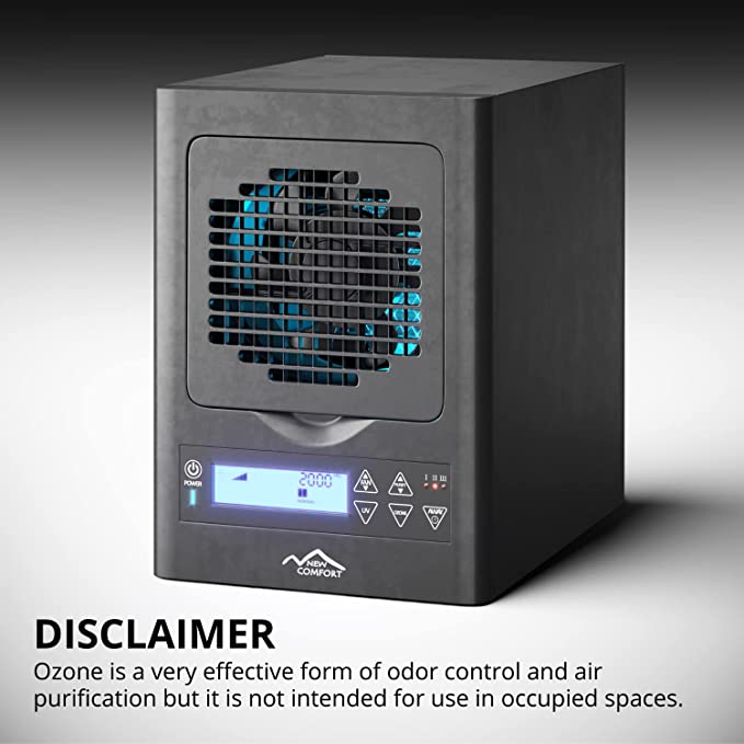 New Comfort PLCOZBL3K 6 Stage Ozone Generating Air Purifier with