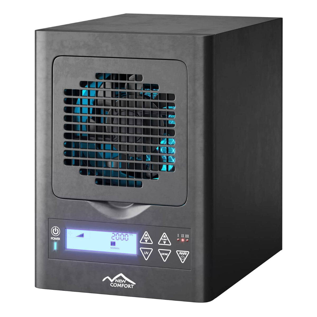 New Comfort PLCOZBL3K 6 Stage Ozone Generating Air Purifier with Remote by Prolux