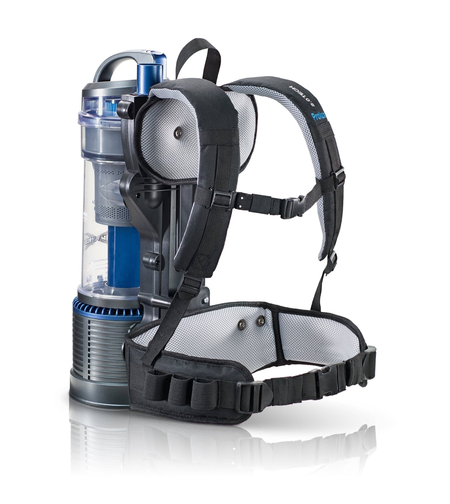 Lightweight Prolux 2.0 Bagless Upright Backpack Vacuum w/ Electric Powerhead Kit and 5 YR Warranty