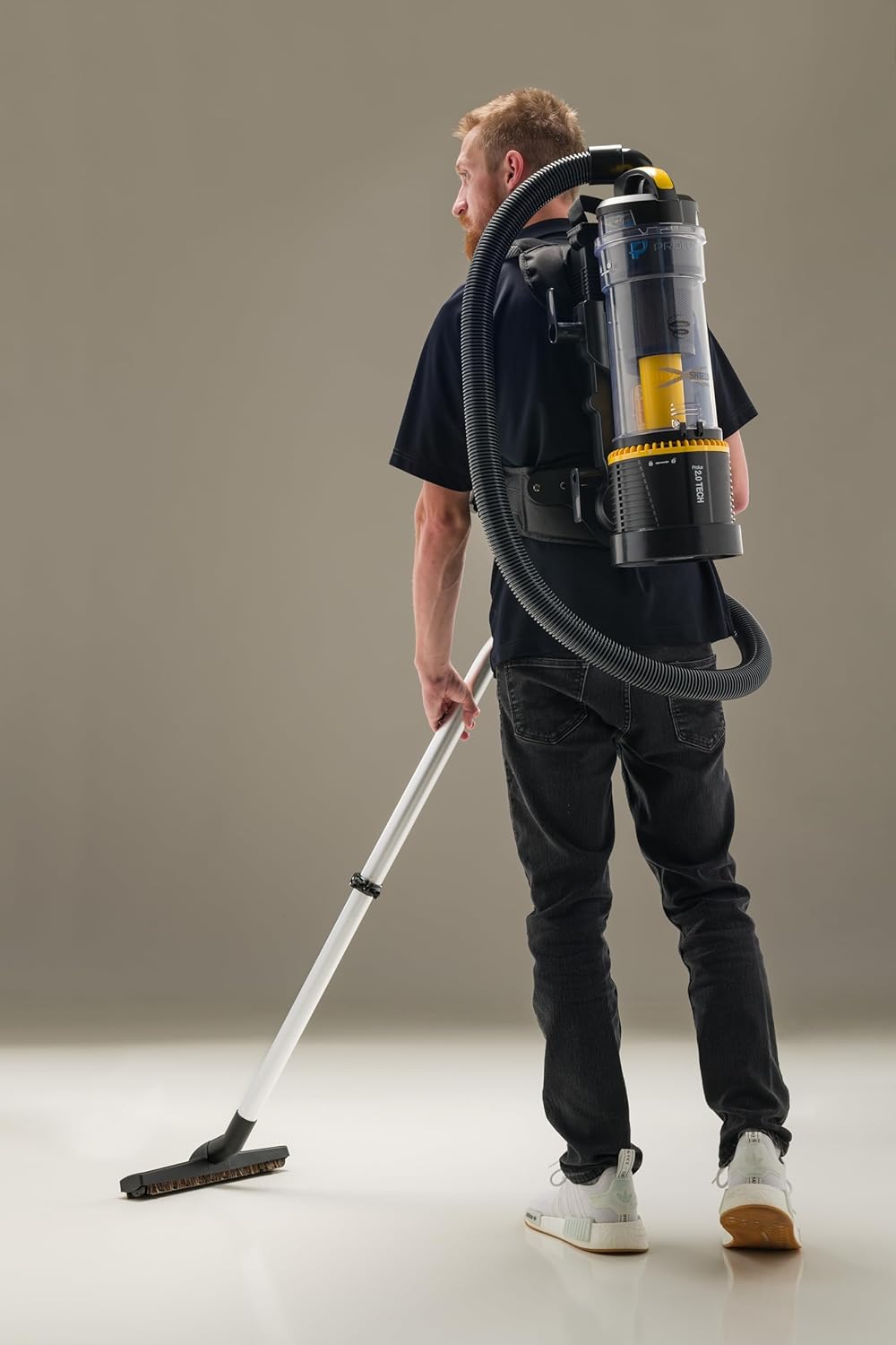 Prolux 2.0 Commercial Bagless Upright Backpack Vacuum with Deluxe