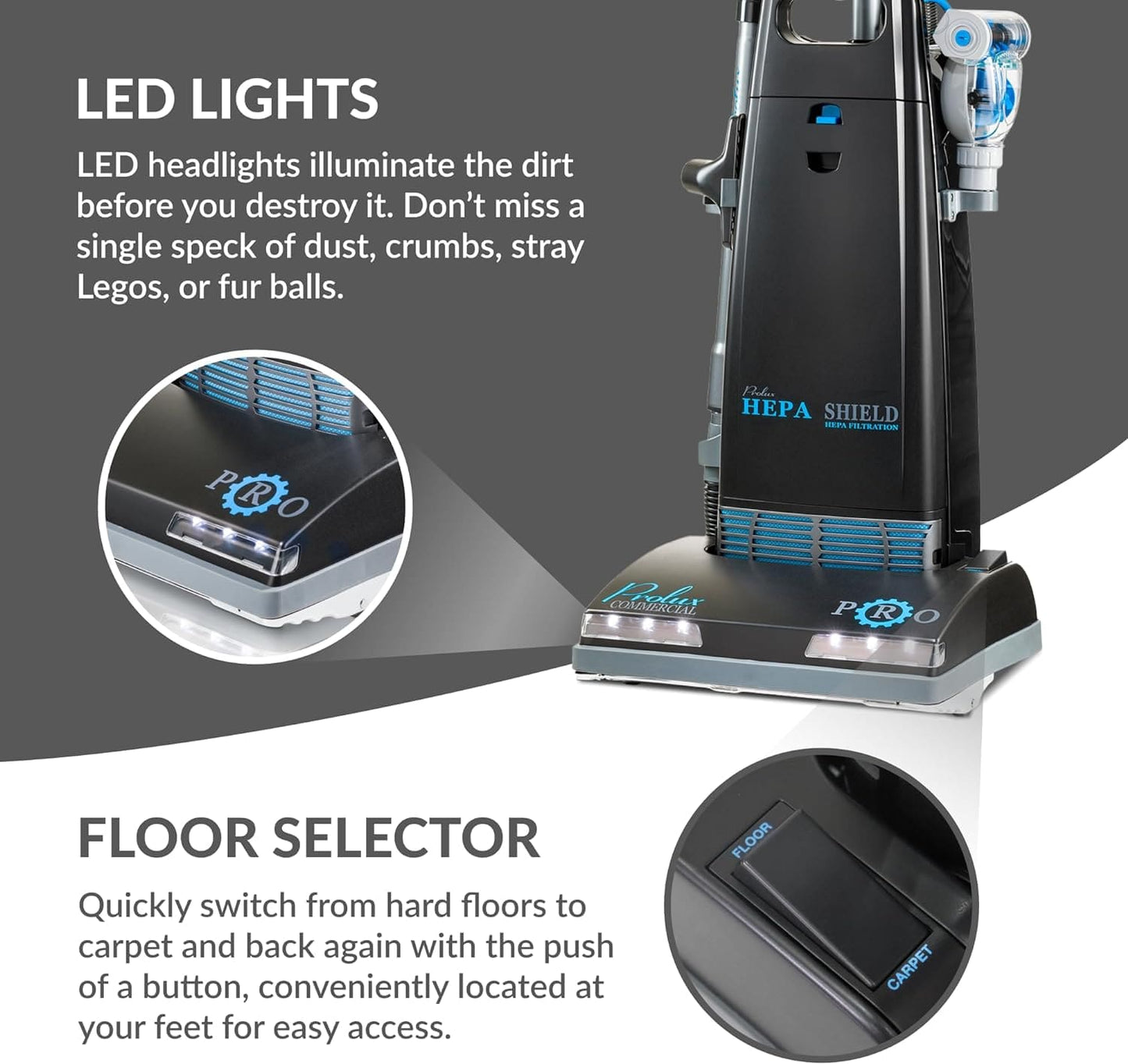 Prolux 8000 Commercial Upright Vacuum