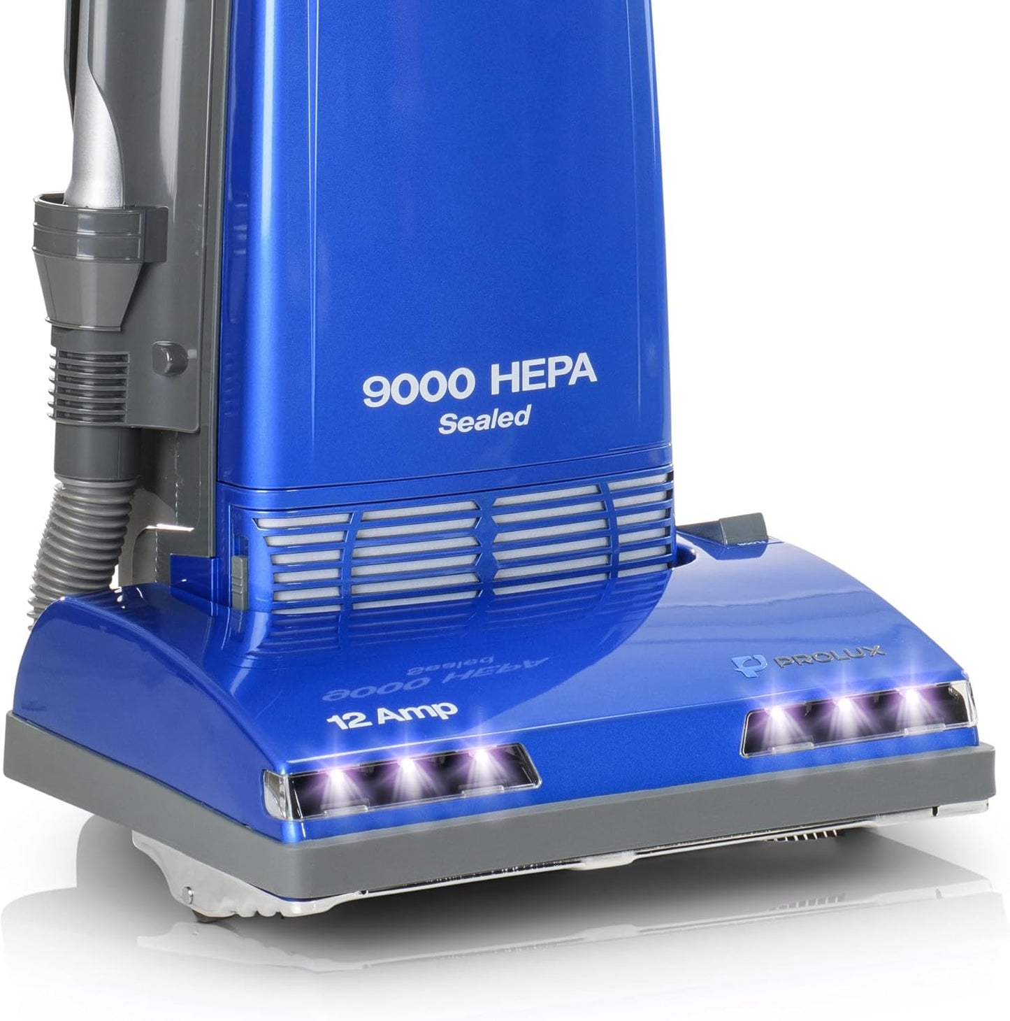 New Prolux 9000 Upright Sealed HEPA vacuum with 12 AMP Motor on board tools and 7 Year Warranty!