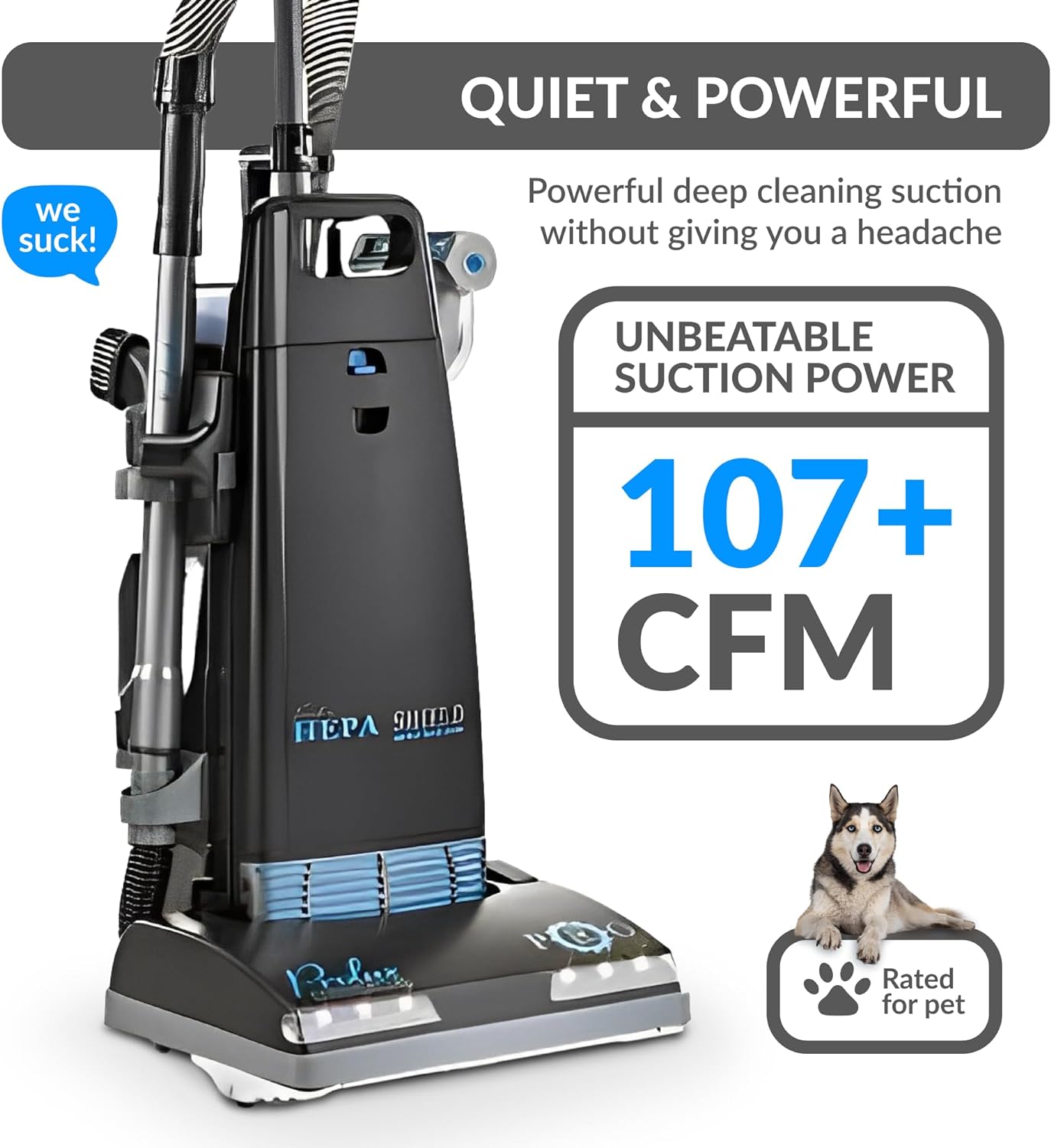 Prolux 8000 Commercial Upright Vacuum