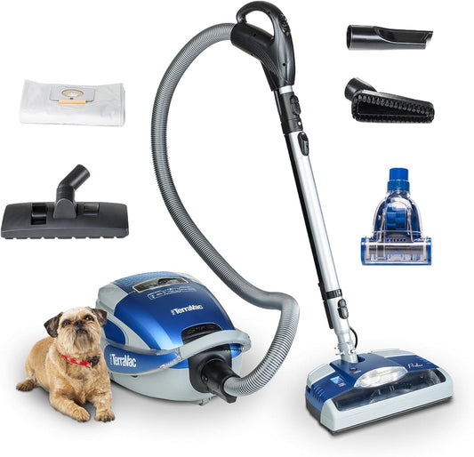 Blue 5 Speed Prolux TerraVac Vacuum Cleaner with Sealed HEPA Filter