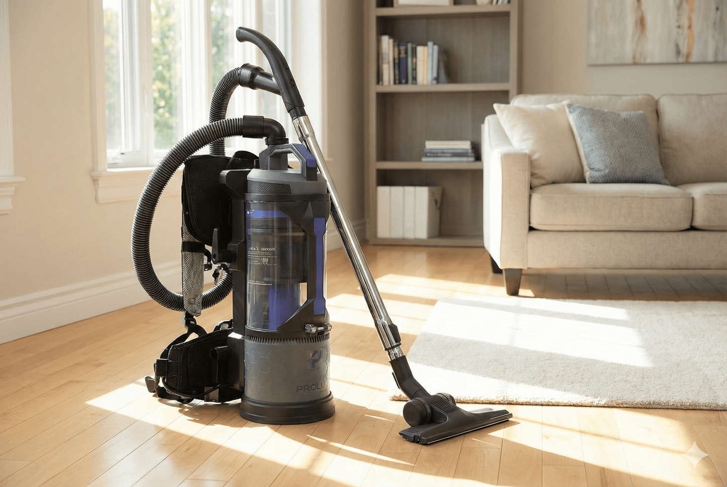 Prolux XForce Lightweight Bagless Backpack Vacuum