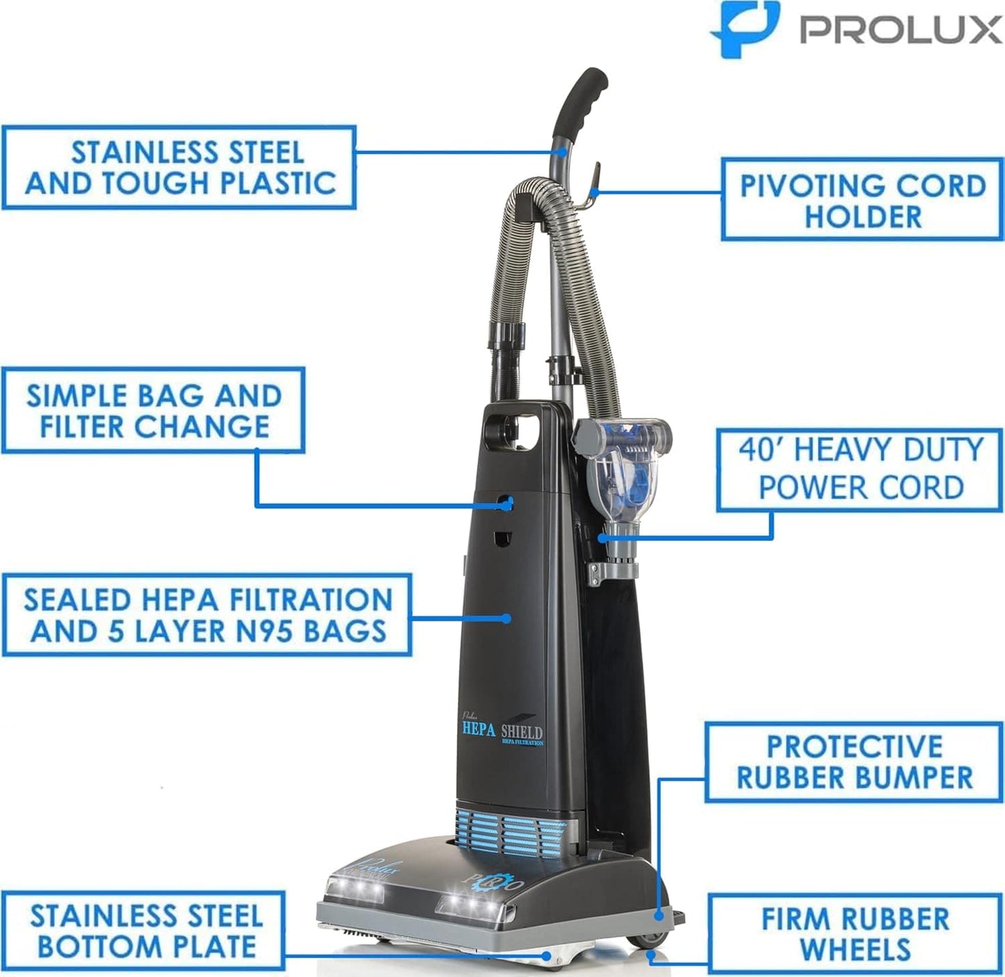 Prolux 8000 Commercial Upright Vacuum