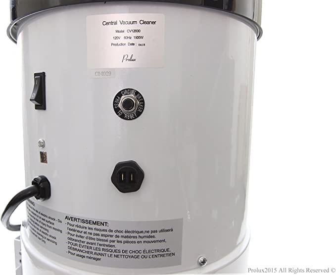 Prolux PLCCV12K Central Vacuum Power Unit with most powerful 2 speed motor and 25 Year Warranty!