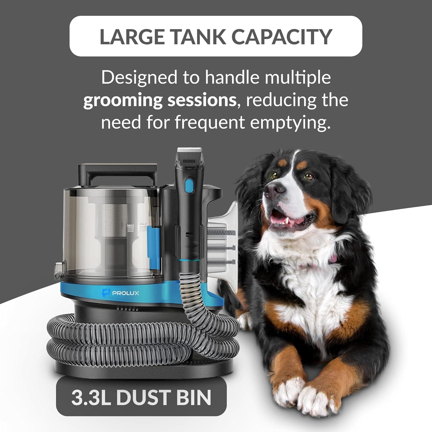 Prolux 4 in 1 Bagless Pet Grooming Vacuum Prolux Cleaners