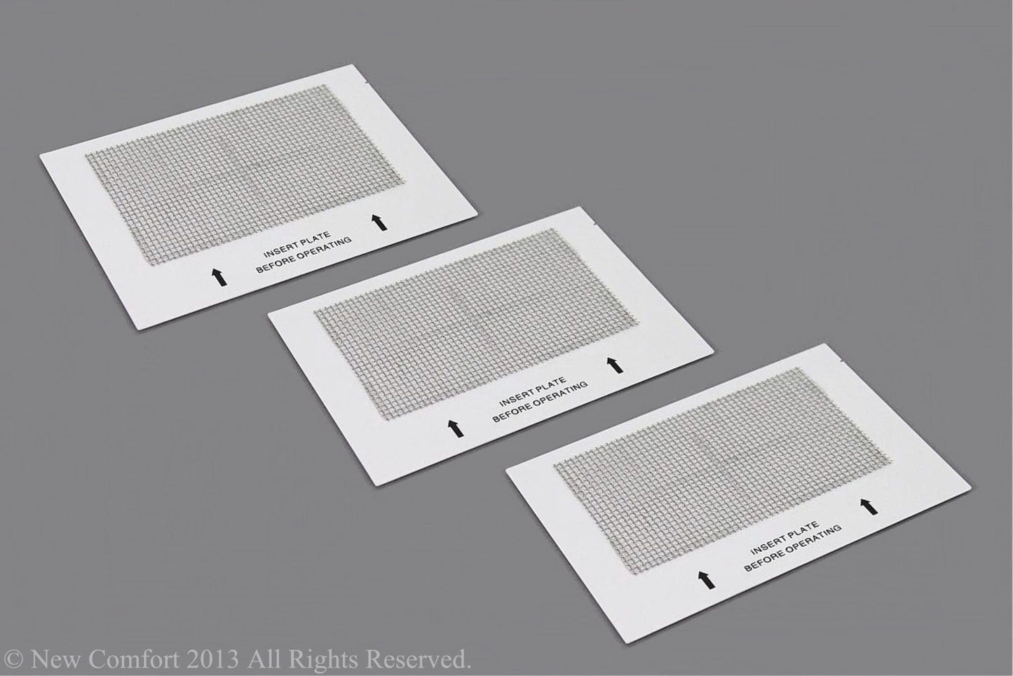 New Comfort PLCOZHMA500 Commercial Ozone Generator 3 Pack of Large Ozone Plate