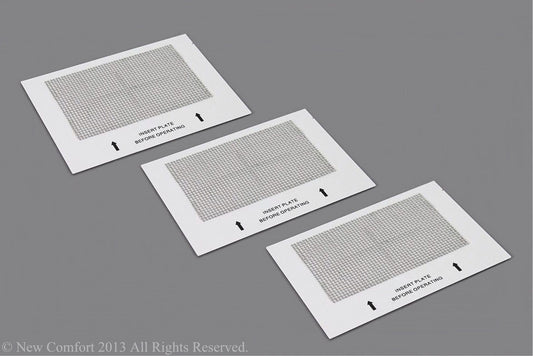 New Comfort PLCOZHMA500 Commercial Ozone Generator 3 Pack of Large Ozone Plate