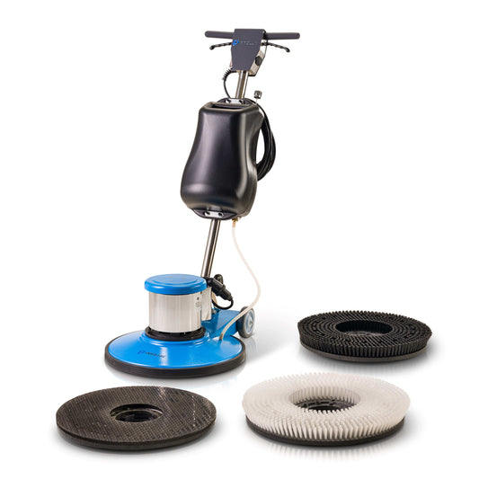 Prolux FM15P20 20" Commercial Floor Buffer Scrubber and Polisher w/ Solution Spray Tank