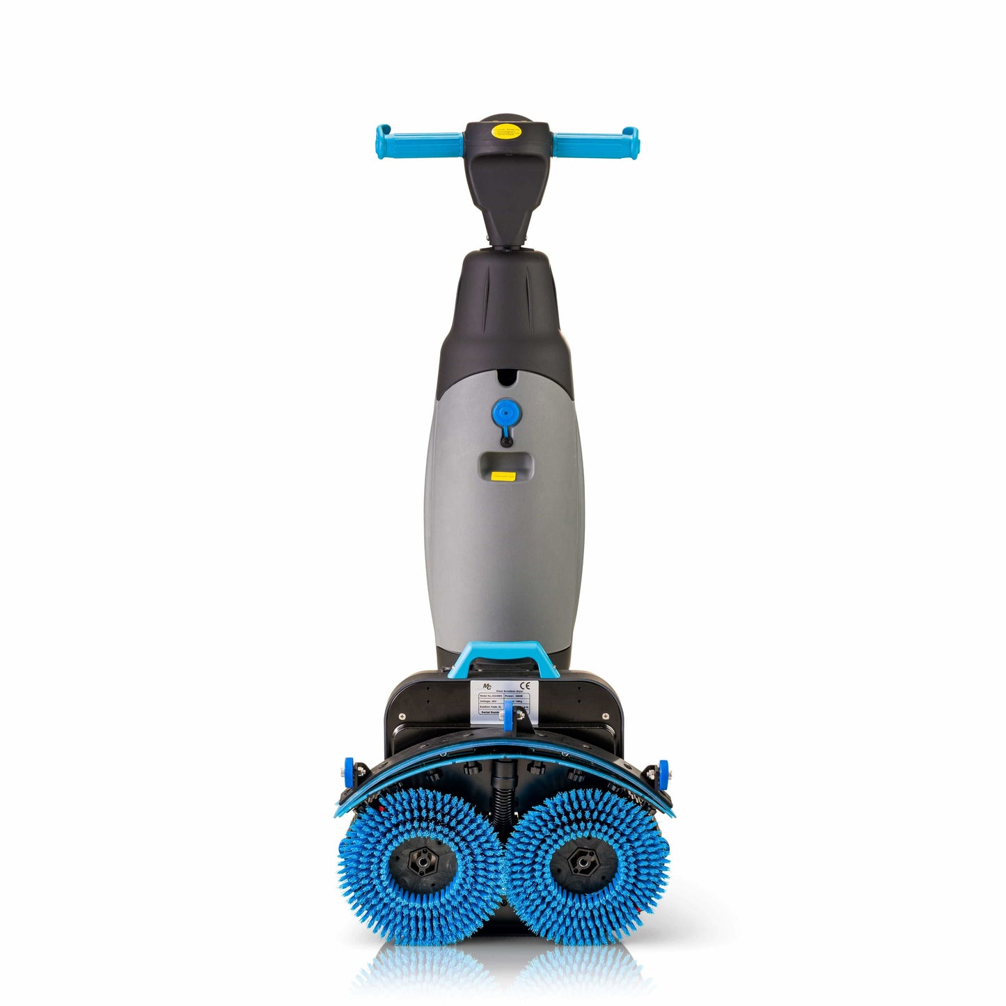 Prolux PLCC430BN Cordless Commercial Micro Dual Brush Floor Cleaner, Scrubber and Buffer