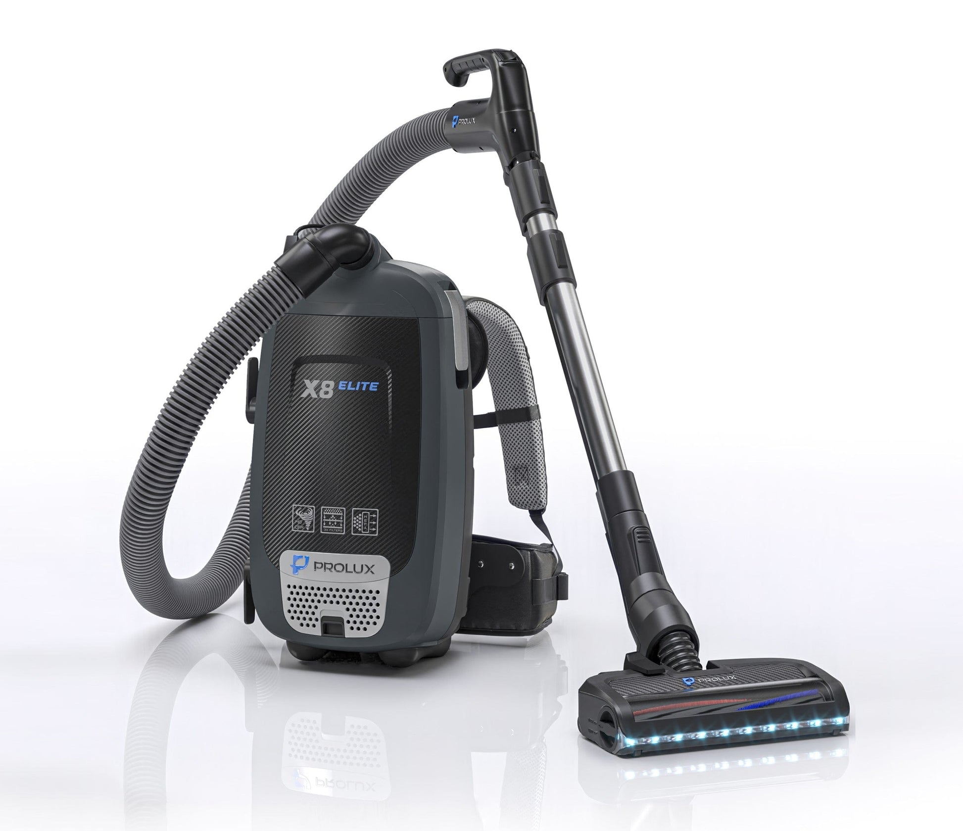 Prolux X8 Elite Backpack Vacuum Canister Cleaners