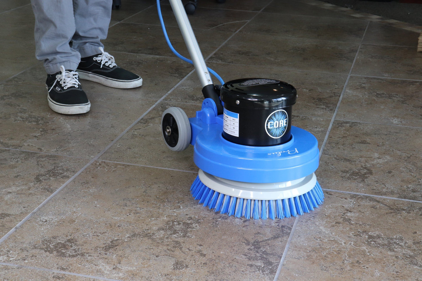 Prolux Core 13" Heavy Duty Commercial Polisher Floor Buffer Machine Scrubber and 5 Pads
