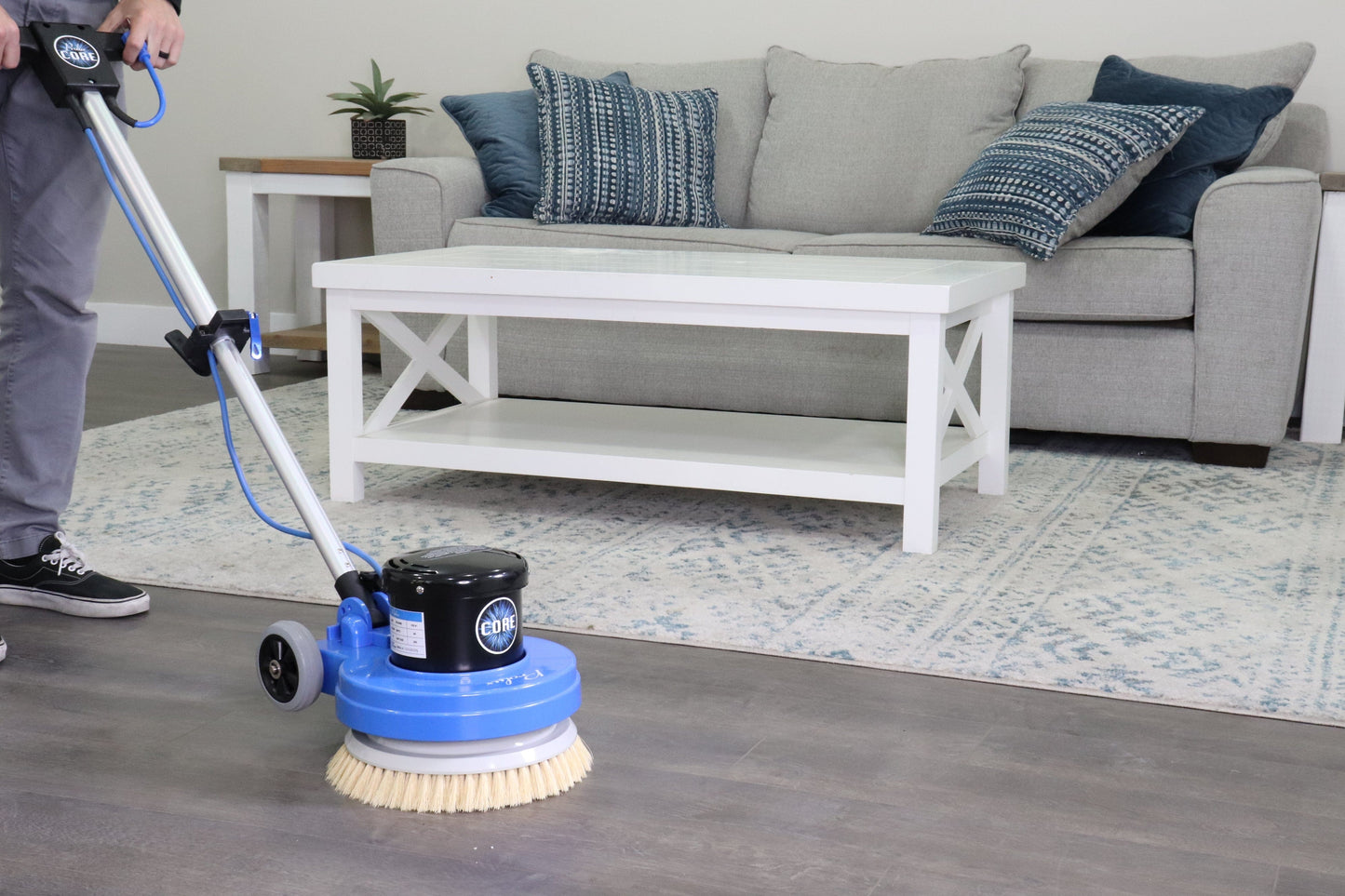 Prolux Core 13" Heavy Duty Commercial Polisher Floor Buffer Machine Scrubber and 5 Pads