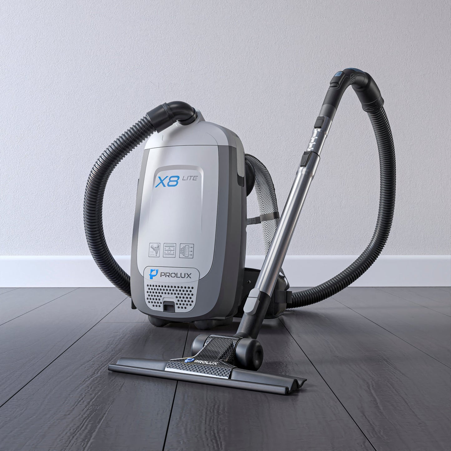 Prolux X8 Lite Backpack Vacuum w/ Premium Tool Kit for Light Commercial Use