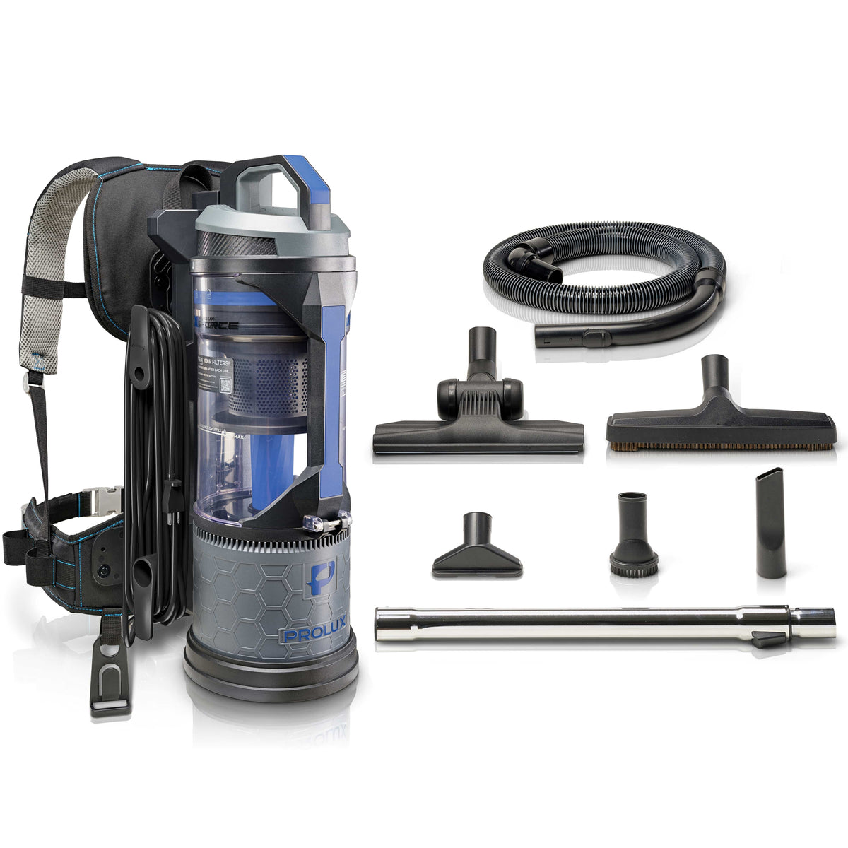 DEMO Prolux XForce Lightweight Bagless Backpack Vacuum