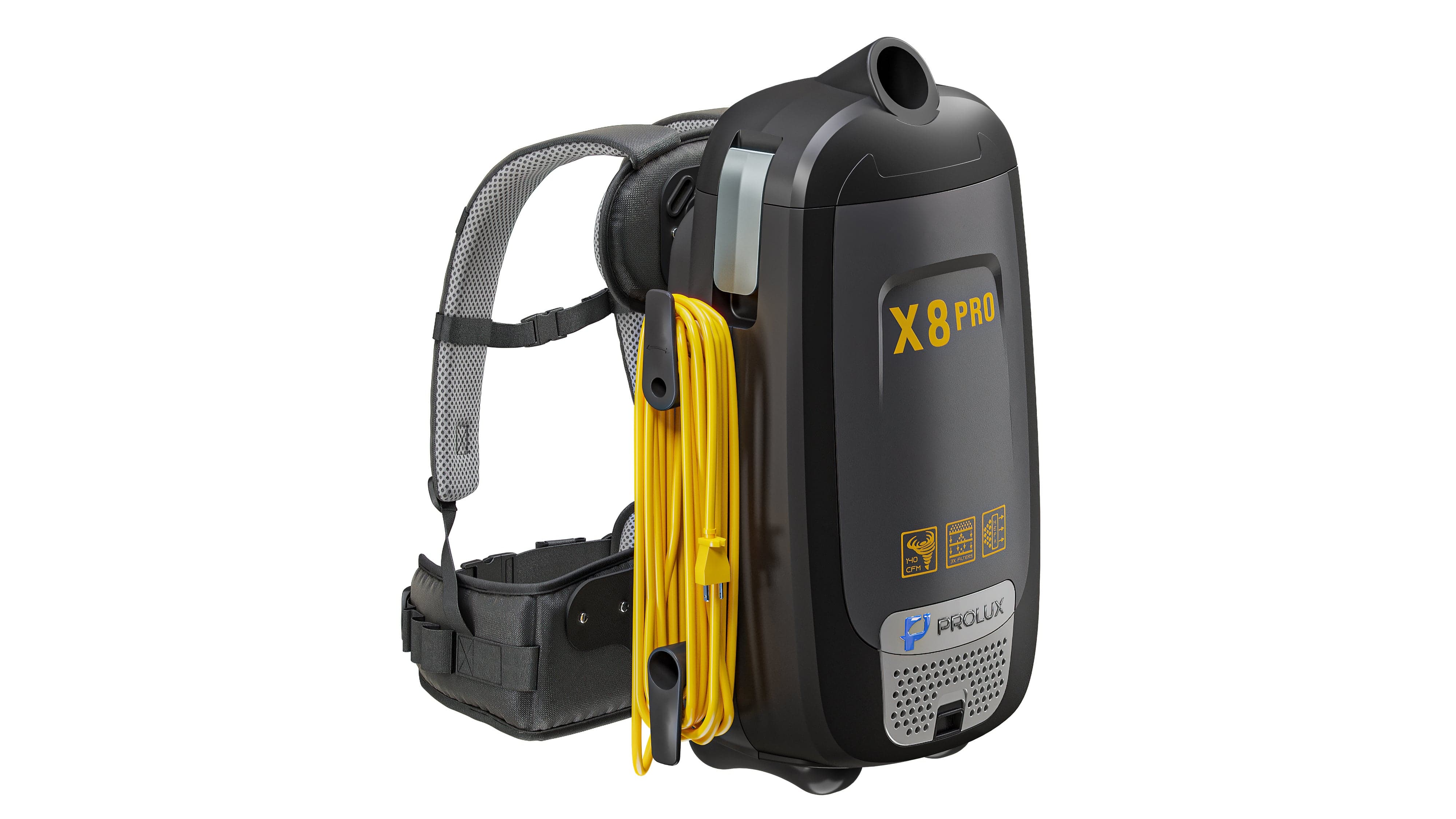 Prolux PLCX8P Pro Commercial Backpack Vacuum w/ Deluxe 1 1/2