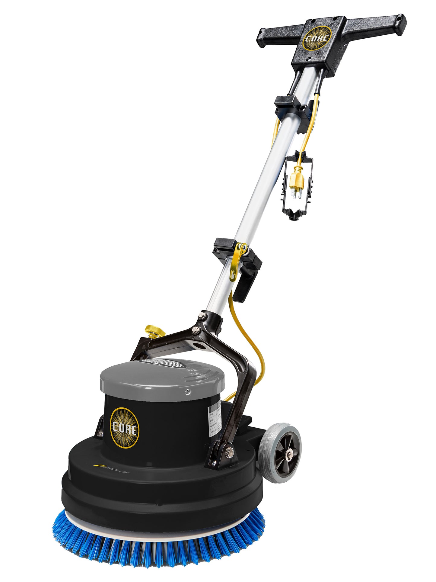 Prolux PLC15 15" Loaded Heavy Duty Single Pad Commercial Polisher Floor Buffer Machine Scrubber Loaded