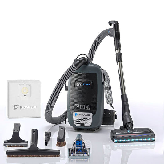 Prolux PLCX8E Backpack Vacuum Canister w/ Electric Powerhead Kit