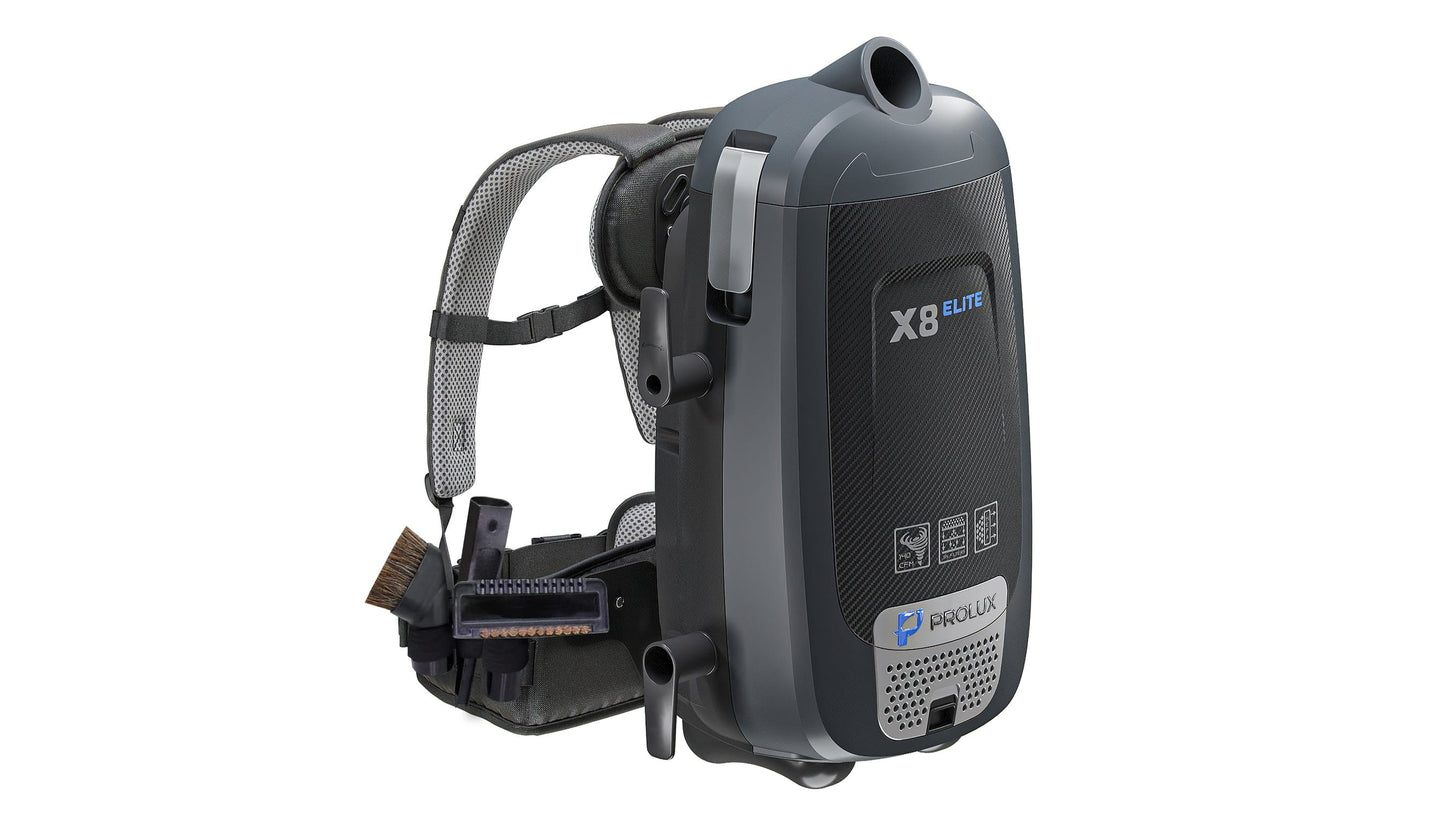 Prolux X8 Elite Backpack Vacuum with Power Nozzle