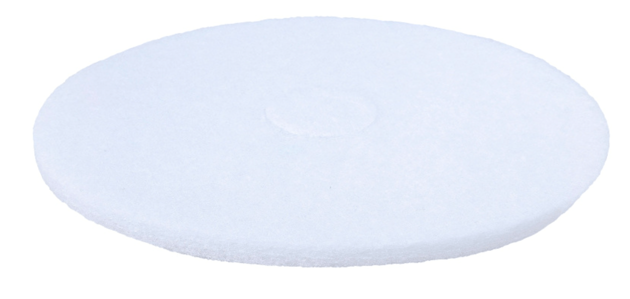 Prolux PLCC460S Cordless Commercial Buffer 18" White  Pads - Light Duty Floor Scrubbing Pad