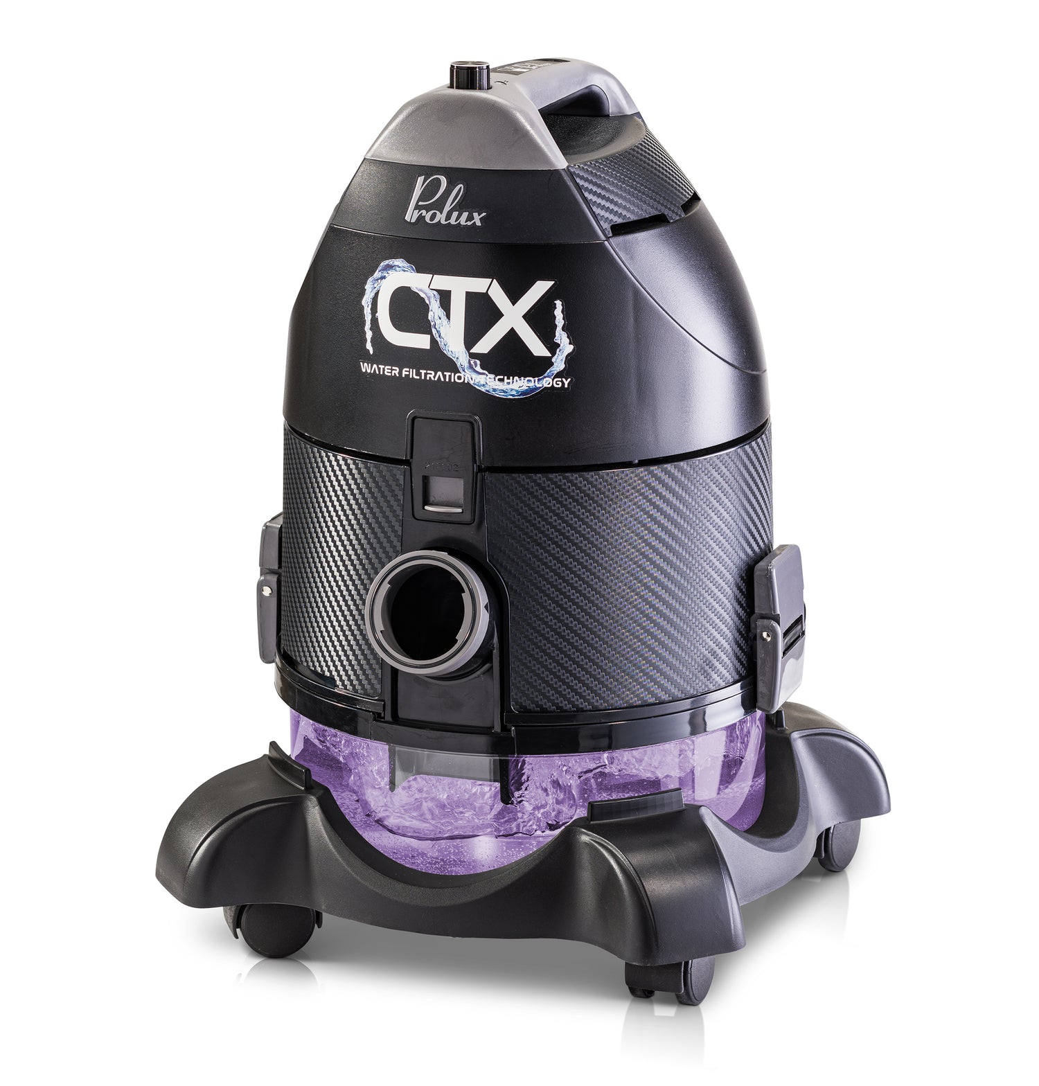 Prolux CTX - Aspiradora y purificador de aire, aspiradora húmeda y seca sin  bolsa con filtración de agua, tecnología avanzada de limpieza de aire y