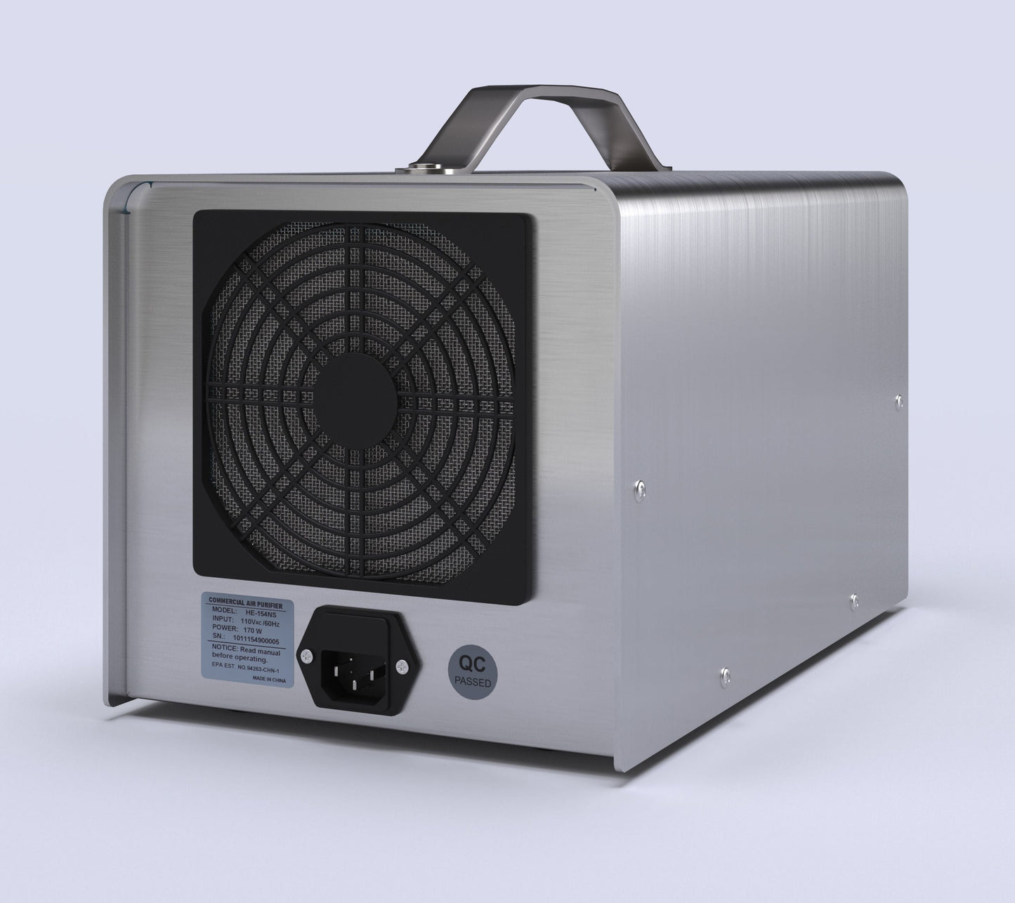 DEMO New Comfort Stainless Steel 9,000 to 14,000 mg/hr Commercial Ozone Generator and Air Purifier