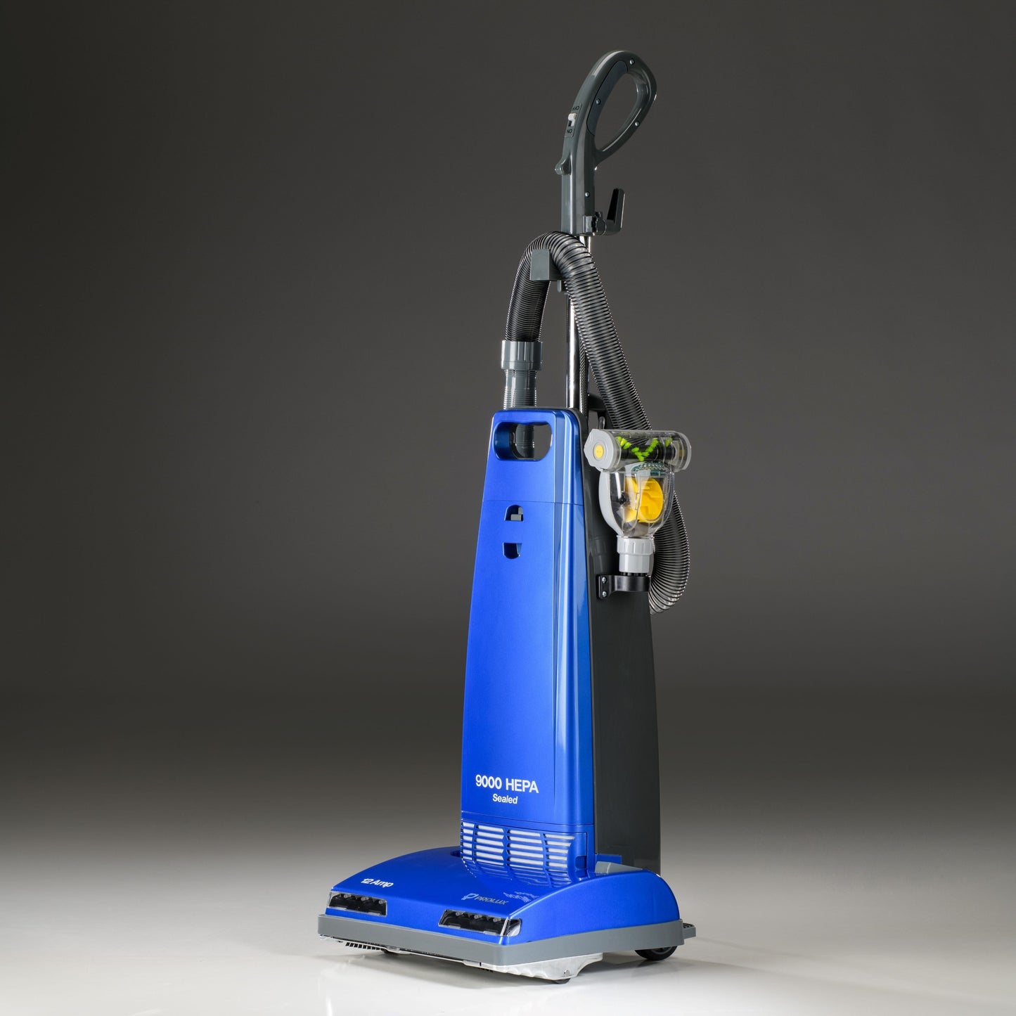 New Prolux 9000 Upright Sealed HEPA vacuum with 12 AMP Motor on board tools and 7 Year Warranty!