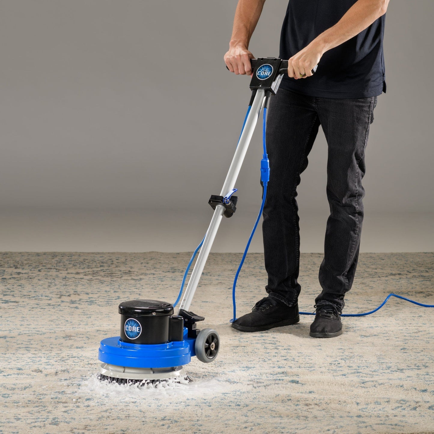 Prolux Core 13" Heavy Duty Commercial Polisher Floor Buffer Machine Scrubber and 5 Pads