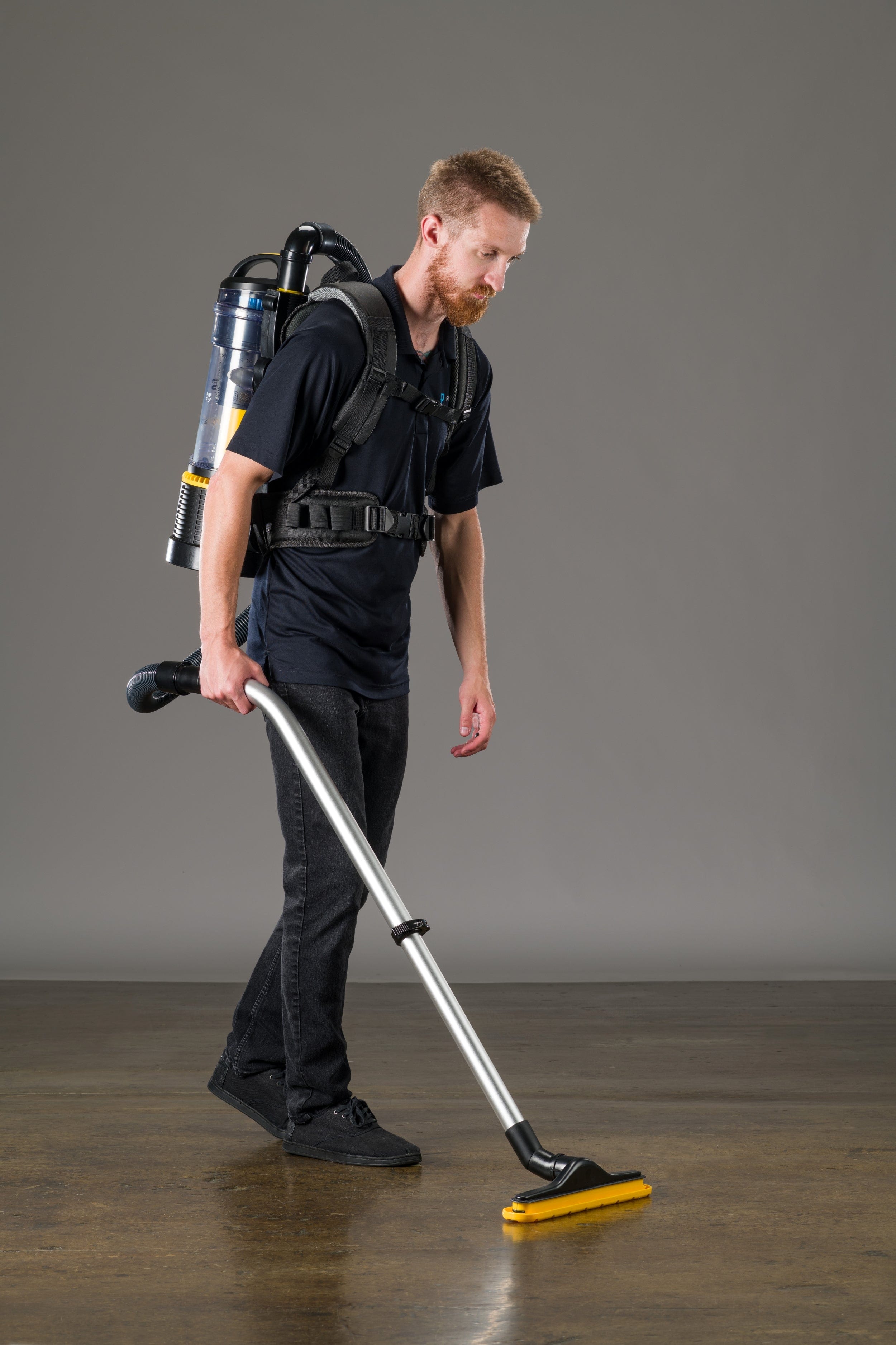 ブラック2 イエロー2 Prolux 2.0 Commercial Bagless Upright Backpack Vacuum with Deluxe