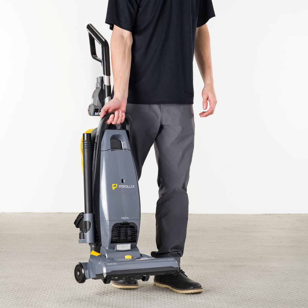 Prolux Phantom Commercial Bagged Upright Sealed HEPA Pet Vacuum for Professional Cleaners